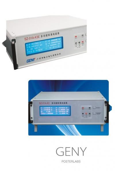 Stationäres einphasiges Referenz-Standardmessgerät mit Messstrombereich 10 mA – 120 A, Spannungsprüfung 5 V – 480 V, mit großem LCD-Display